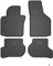 Fußmatten Automatten kompatibel mit Seat Leon II 2005-2013 OMAC Antirutsch Gummimatten 3D Schwarz