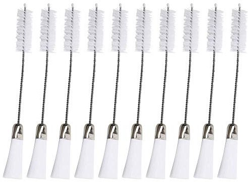 Cepillo de Limpieza Para Máquina de Coser, 10 Cepillos de Acero Inoxidable de Doble Extremo, Cepillo de Limpieza Para el Hogar, Máquina de Coser, Cepillo de Limpieza Multifunción Para Computadora