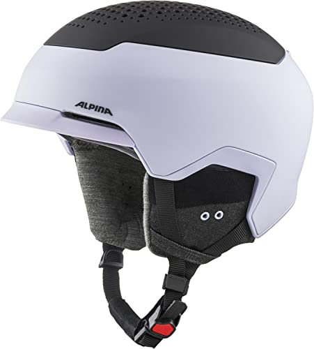 Alpina Unisex-Erwachsene GEMS Skihelm, Lilac-Black matt, 55-59