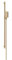 hansgrohe AXOR ShowerSolutions One Brauseset 0,90 m, mit One Handbrause 2jet, 45722140, Farbe: Brushed Bronze