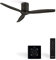 CREATE / WINDCALM M/Deckenventilator ABS Schwarz mit Fernbedienung und Wandschalter / 40W, Leise, Ø132cm, Timer von 1 bis 4 Std., DC-Motor, Sommer-Winterbetrieb