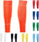 LION SPORTSWEAR Kids/Youth Football Sock Sleeves To Accompany Grip Socks - Fits Over Calf/Shin Pads - Variety Of Colors To Match Your Team Kit (Orange)