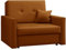 Mirjan24 Sofa Viva Bis I mit Schlaffunktion, Schlafsofa, einsitzer Polstersofa mit Bettkasten, Bettsofa inkl. Kissen, Farbauswahl, Wohnlandschaft (Manila 31)