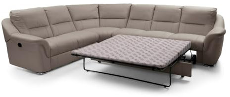 VIENNA INTERNATIONAL FURNITURE Modell MALACHIT, ECKSOFA IN Echtleder
