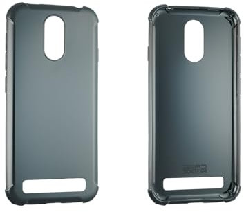 caseroxx Coque pour SPC Zeus 4G / Zeus 4G Pro, TPU-Housse Étui de Protection Antichoc pour Smartphone (Coque de Coloris Noir)