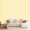 Papier Peint Intissé 300 x 210 cm Déco Murale Maison Chambre Salon, Photo Murale Décorative Rayures Jaunes - Pour Jeunesse Enfants
