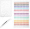 1225pcs Face Jewels for Women, Face Glitter Gem Stick On with Pure White Pearl Sticker Self-Adhesive Rhinestones Gemstone Face Patch for Hair Eye Make Up Nail Body Festivals Accessories