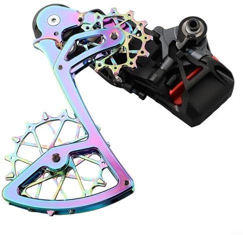 Schaltwerk, Schaltwerk Innenplatte Speed Bike Hinterrad Schaltwerk für Garbaruk für X01 Eagle für Gxx Eagle für Nx Eagle für Nx Eagle (Regenbogen)