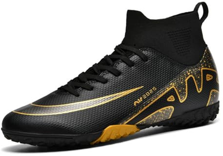Zapatillas de fútbol para Hombre High Top Spikes Youth Outdoor Training Football Shoes Professional Athletic Sports Shoes Turf Trainers