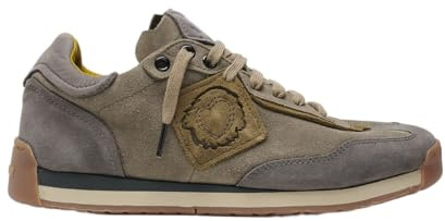Satorisan - Enso Suede - Casual Sneaker Herren und Damen - Vintage Leder Sportschuhe Bequem, Nachhaltig und Dauerhaft - Peat Green - 47