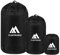 flintronic 2 Pcs Compression Stuff Sack for Sleeping Bag, Lightweight Waterproof Compact Stuff Sack, Compression Bag with Ripstop Fabric, Storage Bag with Drawstring Closure for Camping, Hiking, L+XL