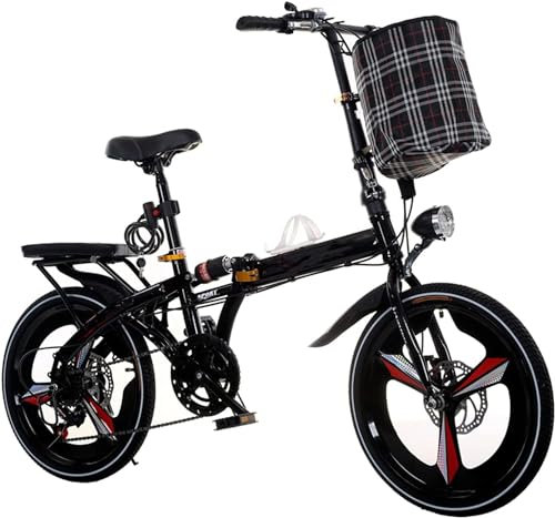 Fahrrad 20 Zoll Aluminium Faltrad, Männer-Frauen Faltrad, Faltbares Citybike mit Umwerfer, Aluminiumrahmen