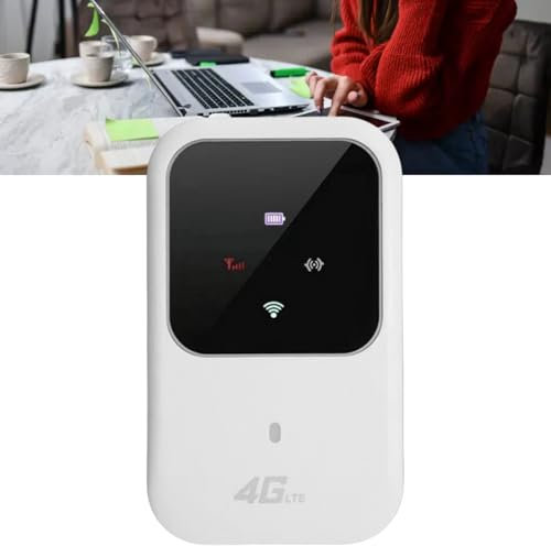 Portable Travel WiFi 4G Router,Travel Mobile Wifi Hot/spot,Long Time Wireless Connection,Portable Router with Sim Slot,Portable WiFi Hot/spot,High Glo/bal Compatibility,High Speed Smart Router