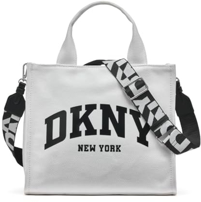 DKNY Women's Hadlee Medium Tote, White, One Size