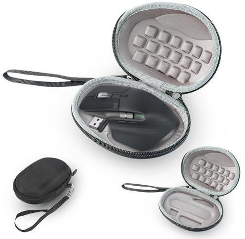 SYACHI Custodia rigida per mouse wireless Logitech MX Master 3/Master 3S, custodia rigida da viaggio per Logitech MX Master, custodia portatile per mouse, resistente agli urti, impermeabile