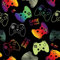 ANHUIB Gaming Wallpaper Game Boys Bedroom Graffiti Wallpaper Peel and Stick Gamer Wall Stickers Self Adhesive Removable Video Wall Paper 44x300CM Gamer Accessories for Teenagers Boys Bedroom
