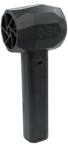 Bnnlqpsttg Ventilador Turbo Portátil X64 64 mm a reacción, 1400 g de empuje, motor sin, secador de coche a mano, soplador eléctrico para quitar el polvo