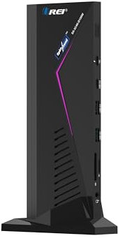 OREI SplitExtend 14 in 1 DisplayLink Docking Station - 3X 4K@60hz Multi Monitor - 6X USB/C, Ethernet, SD/TF, 100W PD, Audio/Mic, Compatible with MacOS/Windows SST/MST with Driver