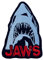 Jaws Patch (8,9 cm) DIY bestickt zum Aufnähen oder Aufbügeln, Horror-Film-Poster, Hai, Martin Brody The Revenge Souvenir-Kostüm