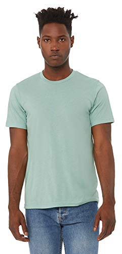 Bella Canvas Mens 3.4 Oz. Triblend T-Shirt (BC3413) -Dusty BLU -M