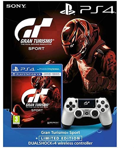 Gran Turismo Sport Videospiel und PlayStation 4 Wireless DualShock Controller