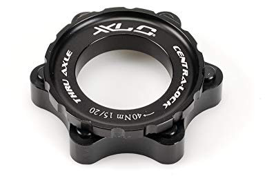 XLC Unisex – Erwachsene BR-X83 Centerlock-Adapter, Schwarz, Unisize