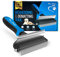 Fur Magic Deshedding and Dematting Tool – 2-in-1 Double-Sided Dog Grooming Brush for Long, Medium, Short Hair – Removes Knots, Loose Undercoat, Mats – Professional Pet Brush for Grooming Cats, Dogs