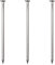 25pcs Hardware Nails, 4 Inches Nickel Plated Hanging Nails, Wall Nails for Hanging, Wood Nails, Long Nails (4 In)