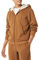 Amazon Essentials Felpa con Cappuccio e Cerniera Integrale in Pile Foderata in Sherpa Uomo, Marrone Toffee, M