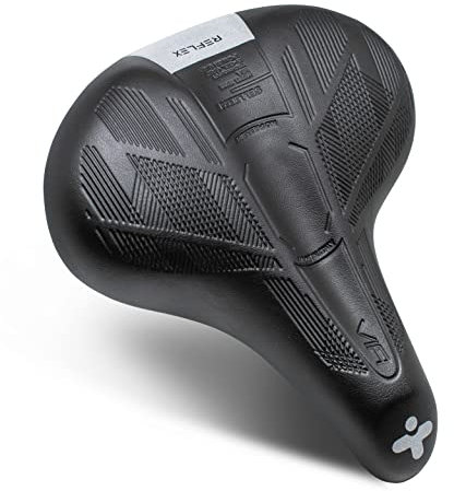 Sella Bici Super Confortevole | Ergonomica, Ammortizzata e Traspirante | Ideale per MTB, City Bike e E-Bike | Facile Montaggio con Morsetto Integrato