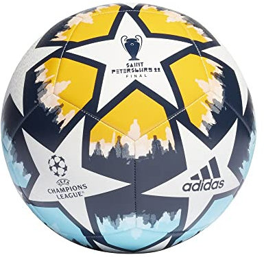 Adidas UCL Training St. Petersburg Ball H57813, Womens,Boy,Girl,Mens Footballs, White, 5 EU