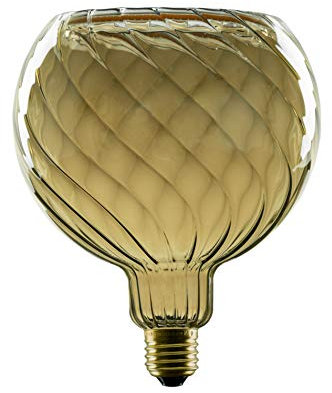 SEGULA LED Filament Lampe - Floating Design Globe 150mm - rauchgrau - dimmbar - E27