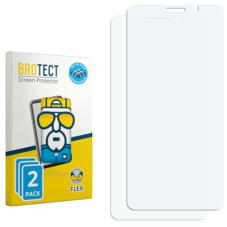 BROTECT Schutzfolie für Fxtec Pro 1 X | 2 Stück Transparenter Displayschutz Made in Germany Klare Full-Screen Folie Full-Cover 3D Curved Montage Kit