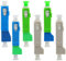 Adaptateur fibre SC (mâle) vers LC (femelle) convertisseur APC/UPC monomode et multimode hybride combinaison adaptateur optique