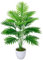 AIVORIUY Planta Artificial con Maceta Areca Palmera Grande Arbol Artificial Plastico Falso Hojas Interior Hogar Salon Dormitorio Balcón Oficina Moderno Decorativas (Palma Verde 82cm)