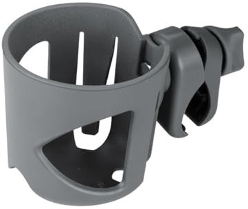 Wheelchair Secure Cup Holder (Fits Diameters with a Maximum Width of 1.7 Inches) (Gray)