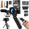 G-Anica Appareil Photo numérique 4K pour la Photographie, Appareil Photo vidéo/vlogging 48mp pour Youtube, kit Vlogger, kit de création de Contenu Microphone et Prise de trépied à Distance