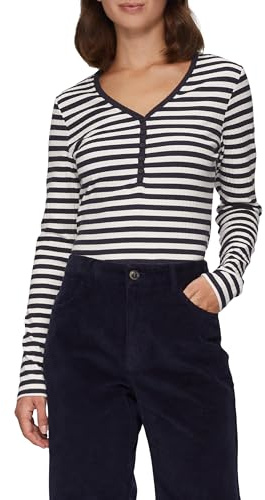s.Oliver Stretchiges Longsleeve mit Henleyausschnitt