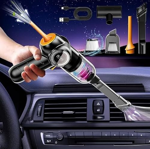 YAOJIWANG Staubsauger mit Beutel Handstaubsauger Auto Staubsauger Stark Sale Angebote Kabelloser Tragbarer Staubsauger Beutellos Staubsauger für Den Haushalt Mini Portable Wireless Stick Staubsauger