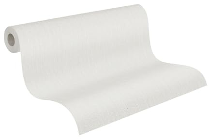 A.S. Création Strukturtapete Grau Taupe - Wandtapete 395493 - hochwertige Vliestapete für verschiedene Wohnräume - 10,05m x 0,53m - Made in Germany