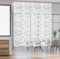 12 Stück Raumteiler Hängend, Paravent Raumtrenner Bildschirm Panel Wandpaneele, 40x40cm DIY Hängepaneel Raumteiler Trennwand Hängend für Innendekoration Wohnzimmer Esszimmer Schlafzimmer