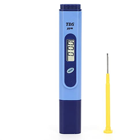 Mavaol TDS-Messgerät, digitaler Wassertester, Bereich 0–1999 ppm, schnelle und genaue Prüfung, kompaktes und tragbares Design, für die Wasserqualität von Leitungen, Pools und