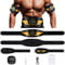 EMS Bauchmuskeltrainer,Bauchmuskeltrainer Elektrisch,EMS trainingsgerät mit 10 Modi und 30 Intensitäten,EMS Muskelstimulation Elektrisch USB-Wiederaufladbarer Tragbarer für Bauch,Arm,Bein Fitness