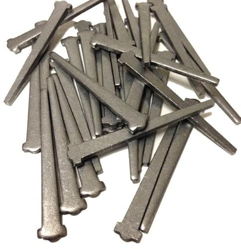 1kg Pack of 50mm Bright Cut Clasp Traditional Flooring/Floor Board Nails - 150 Nails Per Pack - Reduced Splittng and High Holding Power