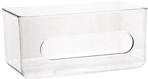 Tadoiooy Dispensateur de Sacs Poubelle, Distributeur de Porte-Sacs Poubelle en Plastique en Plastique Transparent pour Les Fournitures Salle Bain Cuisine