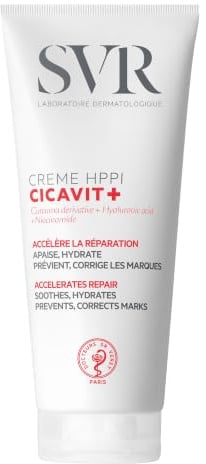 SVR Cicavit+ Scar Cream for Marks, Wounds & Damaged Skin 100ml | Targets post-inflammatory pigmentation & red/brown marks • Soothes irritation • Non-sticky texture • Suitable from birth