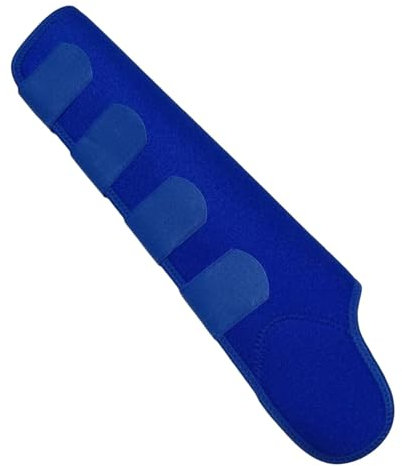 Baoblaze Pferdeschwanzwickel, Pferdebedarf, zu installieren, professionelle Ersatzteile, Schutzhülle, Ersatzzubehör, Schweifschutz, Blau