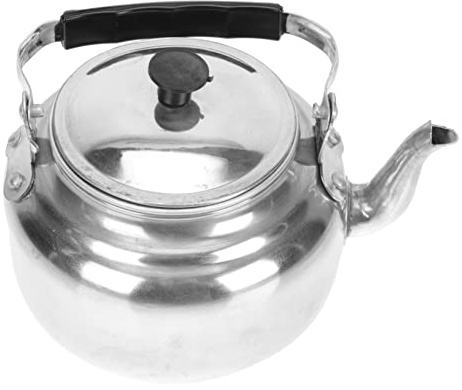 Wmmner Bouilloire de Siffet, 1 Pièce Petite Théière Vintage Percolateur de Café Pots de Thé En Acier Inoxydable Pour Poêle À Thé En Vrac Théières Petite Théière En Siffet