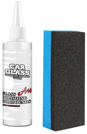 Glaspolitur - 100ml Scheibenreiniger Scheibenreiniger | Auto Detailwiederherstellungslösungen Set für eine klare Fahrzeugglaspflege u