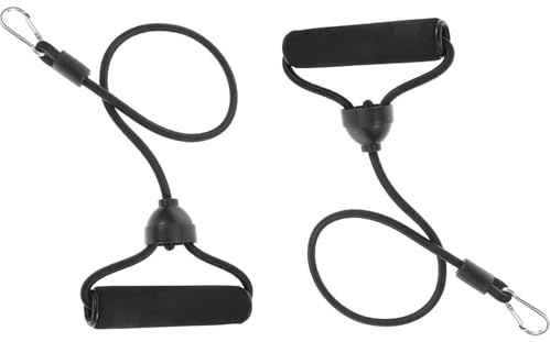 Srvauyea 2 Pezzi Corde Elastiche Elastiche,Fitness Mini Attrezzo Ginnico, Fasce Di Resistenza,Fasce Di Resistenza Per Trampolino,Comoda Corda Elastica,Per Allenamento Per Sport,Interni.